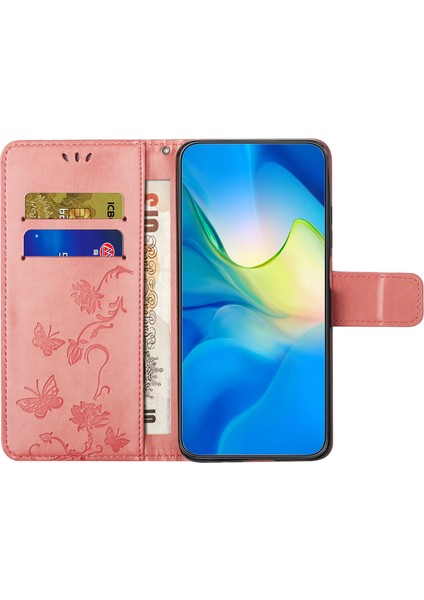 Samsung Galaxy A25 5g Kazşıcı Pu Deri Deri Cüzdan Telefon Kılıf Stand Kapağı (Yurt Dışından)