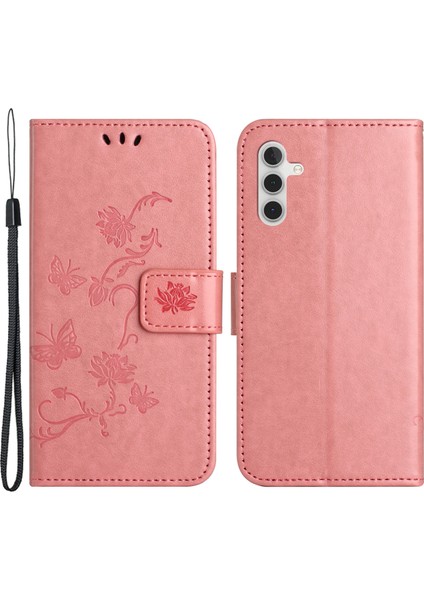 Samsung Galaxy A25 5g Kazşıcı Pu Deri Deri Cüzdan Telefon Kılıf Stand Kapağı (Yurt Dışından)