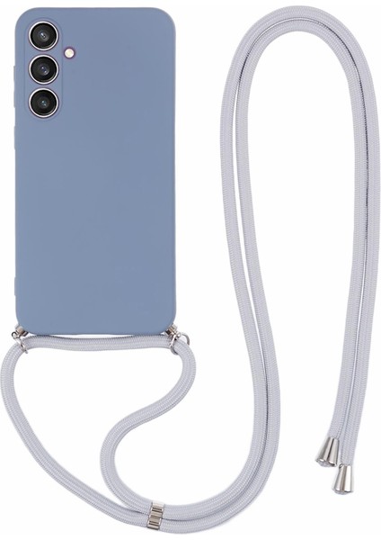Samsung Galaxy S23 Fe Kılıfsı Fıber Asıl Tpu Long Lanyard ile Arka Kapak (Yurt Dışından)