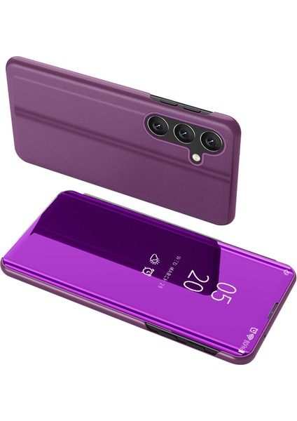 Samsung Galaxy A15 4g Kılıf Deri Telefon Kapağı Görünüm Penceresi (Yurt Dışından)