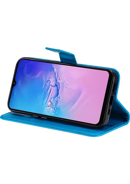 Samsung Galaxy A05 4g Stand Pu Deri Kapak Baskılı Telefon Kılıf Cüzdan (Yurt Dışından)