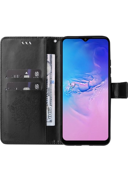 Samsung Galaxy A05 4g Stand Pu Deri Kapak Baskılı Telefon Kılıf Cüzdan (Yurt Dışından)