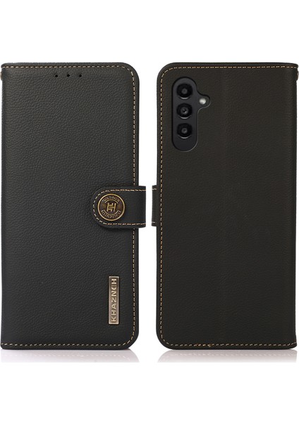 Samsung Galaxy A05S 4g Kılıf Inek Deri Cüzdan Rfıd Engelleyen Cep Telefonu Kapağı (Yurt Dışından)