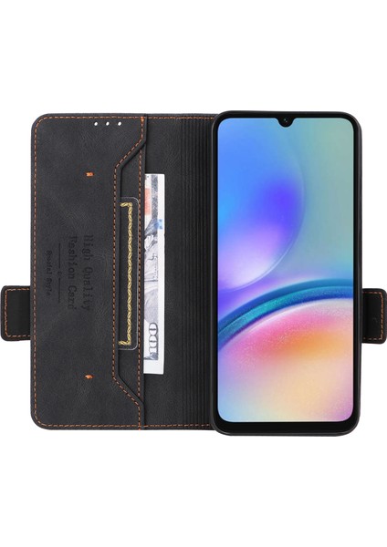 Samsung Galaxy A05S 4g Kılıf Donanım Dekoru Pu Deri Telefon Kapağı (Yurt Dışından)