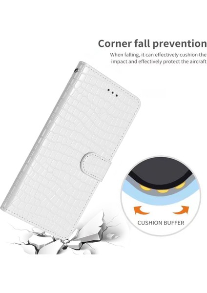 Samsung Galaxy A15 4g Kılıf Pu Pu Deri Timsah Doku Telefon Kapağı Cüzdan Stand Kabuğu Kayış (Yurt Dışından) fiyatları