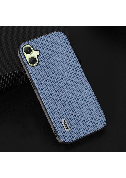 Samsung Galaxy A05 4g Telefon Kılıfı Karbon Fiber Doku Deri Kaplamalı Pc+Tpu Telefon Kapağı (Yurt Dışından)