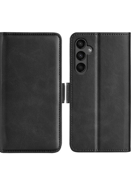 Samsung Galaxy A15 4g Kılıf Pu Deri Cüzdan Standı Flip Shell Buzağı Dokusu Telefon Kapağı (Yurt Dışından)