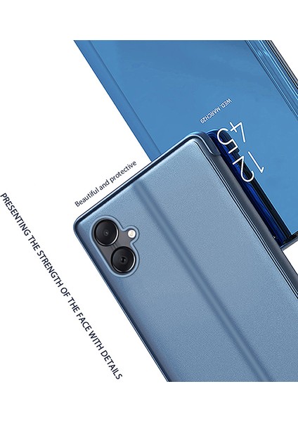 Samsung Galaxy A05 4g Vaka Görünümü Pencere Pu Deri Telefon Kapağı (Yurt Dışından) indirimleri