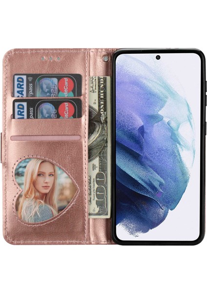 Samsung Galaxy A15 4g Kılıf Işıltılı Pu Deri Kapak Fermuar Cebi ile (Yurt Dışından)