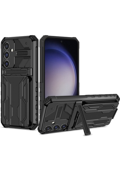 Samsung Galaxy S23 Fe Kılıf Anti-Cratch Pc+Tpu Kickstand Cep Telefonu Kapağı (Yurt Dışından)