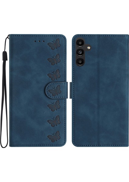 Samsung Galaxy A05S 4g Pu Deri Telefon Stand Kapağı Kılıfı Baskılı Kelebek Cüzdan (Yurt Dışından)