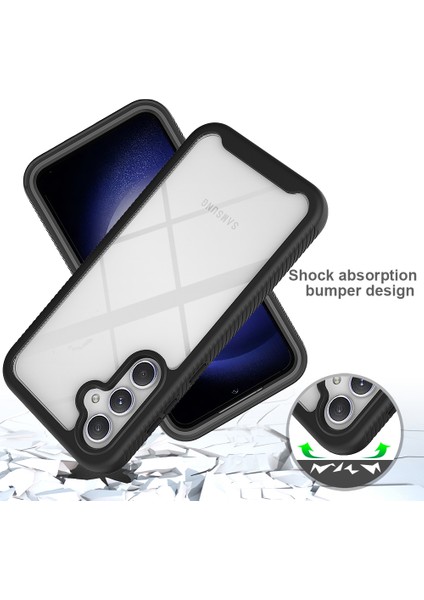 Samsung Galaxy S23 Fe Kapağı 3-1 Arada Pc+Tpu Telefon Koruyucu Kılıf (Yurt Dışından) modelleri