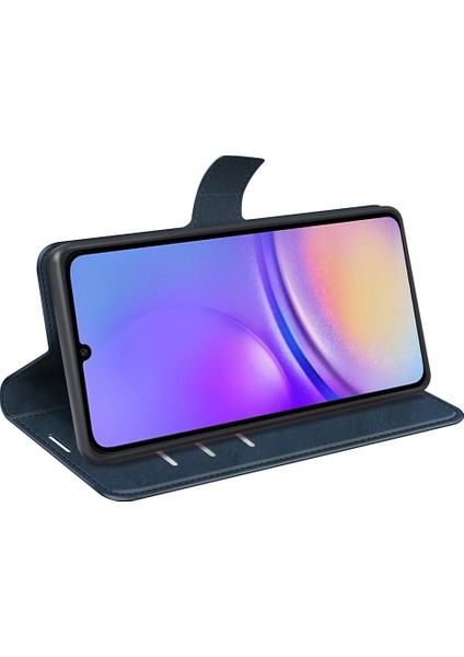 Samsung Galaxy A05 4g Kılıf Buzağı Dokusu Pu Deri Telefon Cüzdan Kapağı (Yurt Dışından) fırsatları
