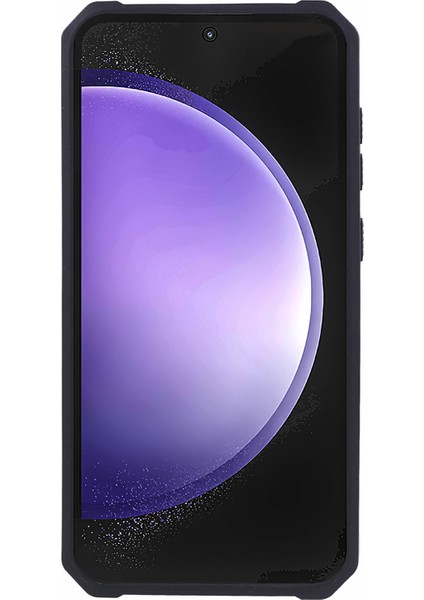 Samsung Galaxy S23 Fe Kılıf Slayt Lens Kapağı Kickstand Telefon Kapağı Kart Tutucusu ile (Yurt Dışından)