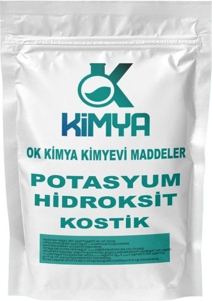 Potasyum Kostik Potas Hidroksit Kostik 2,5 kg