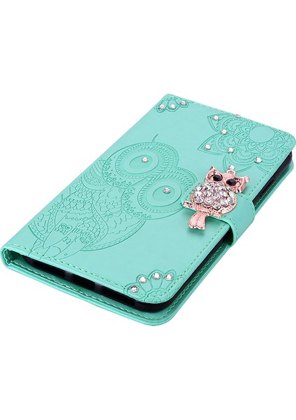 Samsung Galaxy A15 4g Kılıf Rhinestone Dekor Deri Stand Cep Telefonu Cüzdan Kapağı (Yurt Dışından) fırsatları