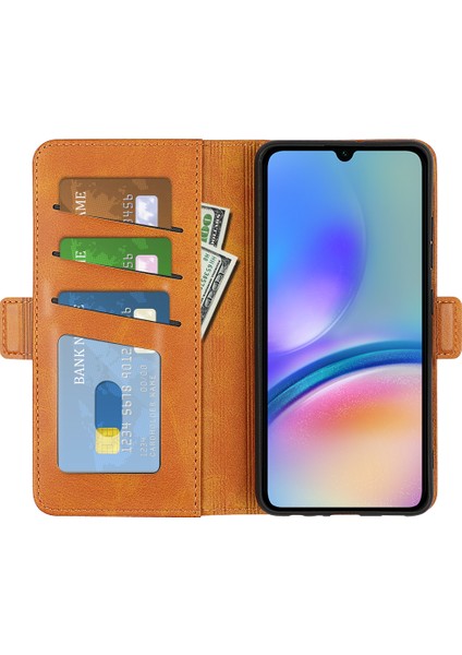 Samsung Galaxy A05S 4g Kılıf Damla Koruma Deri Cüzdan Stand Telefon Kapağı (Yurt Dışından)