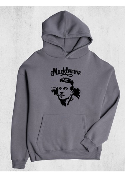 Unisex Oversize Maclemore Kapüşonlu Sweatshirt