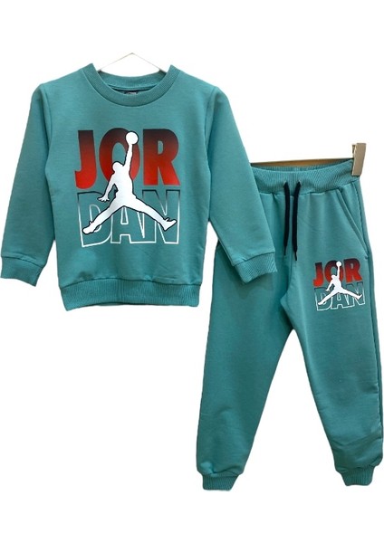 Jordan Baskılı Erkek Çocuk Sweatshirt Takım