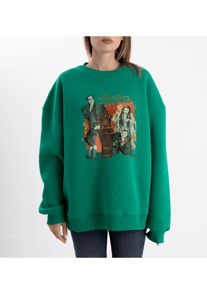 Unisex Oversize The Munsters Sweatshirt