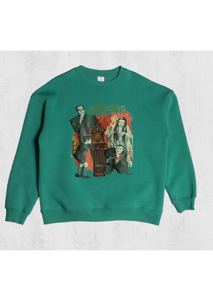 Unisex Oversize The Munsters Sweatshirt