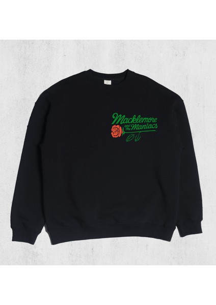 Unisex Oversize Macklemore Maniac Sweatshirt