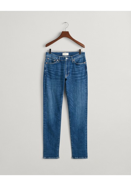 Erkek Mavi Extra Slim Fit Düz Jean Pantolon 1000264.970