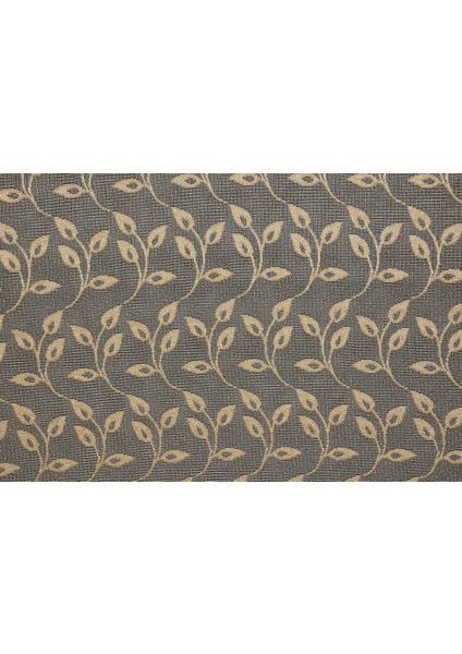 Kdk 1055 Desen Gold Renk Tek Kanat Hazır Dikilmiş Pileli Fon Perde 300*260 cm