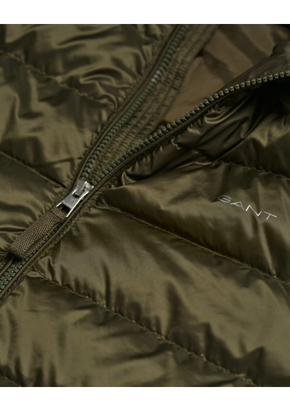 Erkek Yeşil Regular Fit Fermuarlı Mont 7006298.301