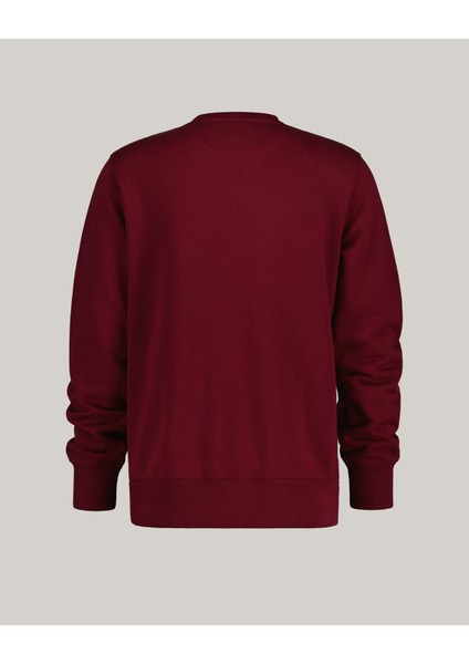 Erkek Bordo Regular Fit Bisiklet Yaka Sweatshirt 2006065.604 fiyatları