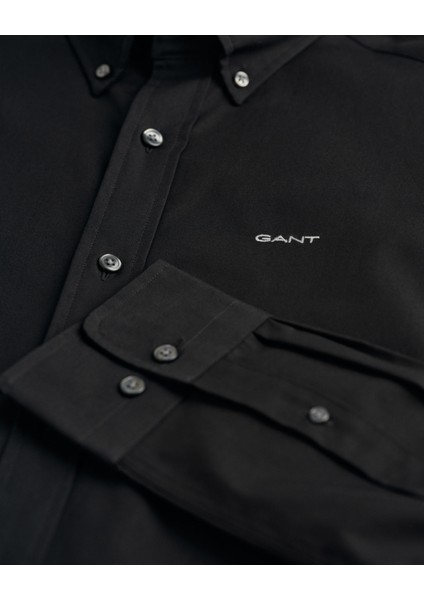 Erkek Siyah Regular Fit Düğmeli Yaka Gömlek 3000300.5 fiyatları