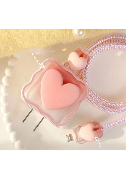 Iphone 18W/20W Uyumlu Şarj Aleti Kılıfı, Şarj Kablosu Örme Aparatı, Toparlayıcı, Kablo Koruyucu modelleri