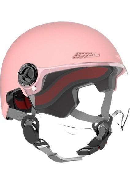 3c Sertifikalı Elektrikli Araç Kaskı Erkek ve Dişi Kask Pili Motosiklet Yaz Sürme Güneş Kremi Dört Mevsim (Yurt Dışından)