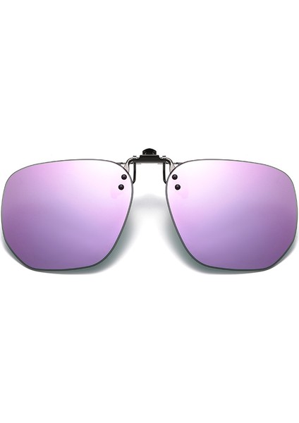 Güneş Gözlüğü Klipsi Sürüş Sırasında Yukarı Çevrilebilir Kadın Yeşil Polarize Güneş Gözlüğü Miyopi Klipsi Balıkçılık Erkek (Yurt Dışından)