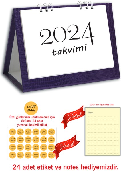 Spiralli Özel Günler 2024 Masa Takvimi fiyatları