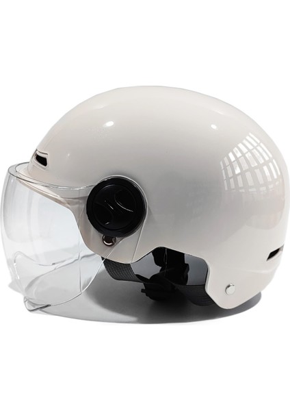 Amirallik Kapağı 3c Kask Boyası Yazlık Unisex 3c Sertifikalı Havalandırma Delikleri (Yurt Dışından)