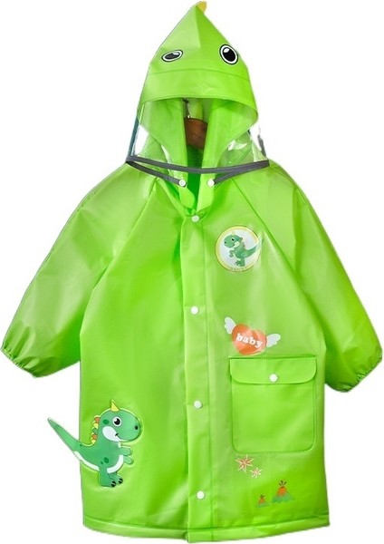 Çocuk Yağmur Pelerini Eva Karikatür Büyük Kenarlı Erkek ve Kız Ilkokul Çocuk Pelerin Yağmurluk (Yurt Dışından)