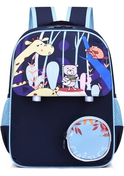 Unicorn Dinozor Çocuk Sırt Çantası Moda Trendi Ilköğretim Okulu Okul Çantası Sevimli Batı Tarzı Sırt Çantası (Yurt Dışından)