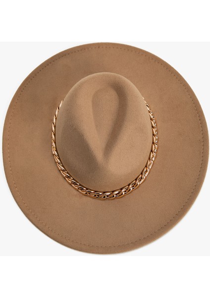 Fötr Şapka Metal Zincir Detaylı fiyatları