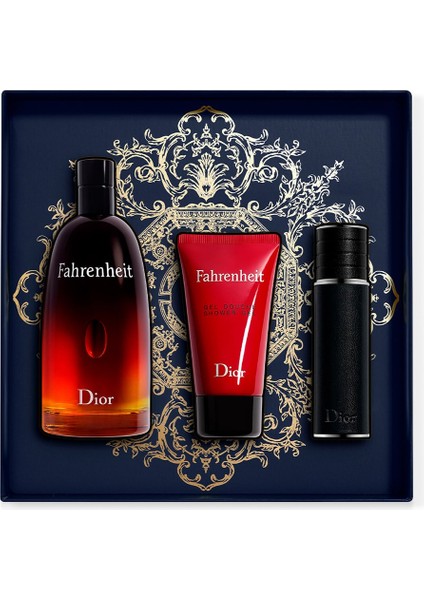 Homme Fahrenheit EDT 100 ml + Shower Gel 50 ml + Edt 10 ml