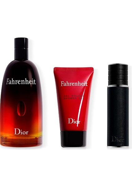 Homme Fahrenheit EDT 100 ml + Shower Gel 50 ml + Edt 10 ml