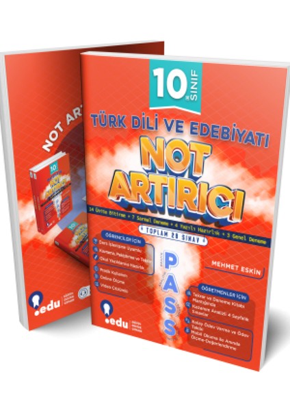 Edu 10. Sınıf Edebiyat Pass Not Artırıcı