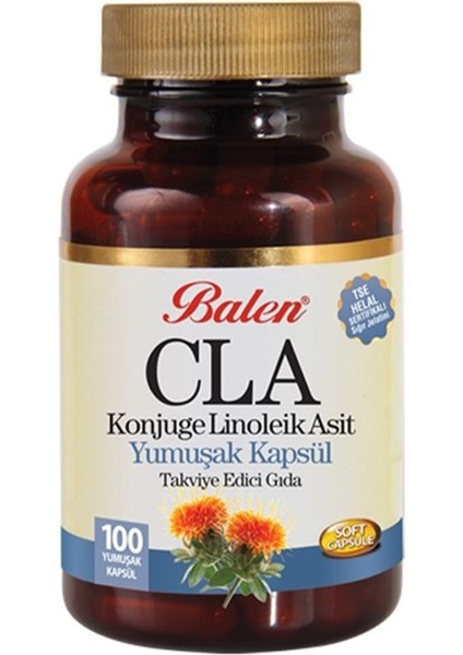 Cla (Konjuge Linoleik Asit) Yumuşak 100 Kapsül