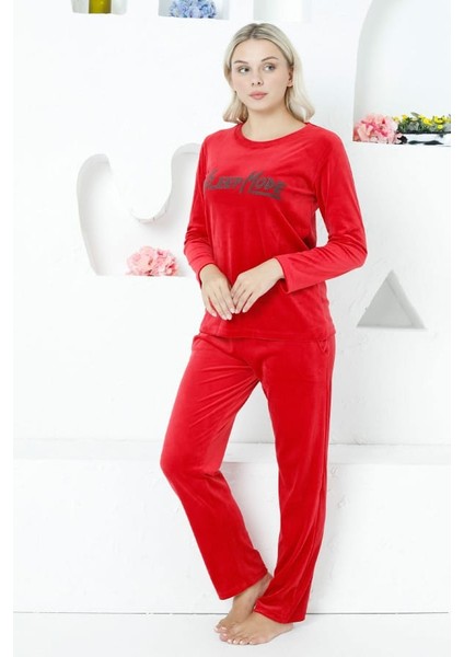 Kadın Pijama Takımı Kadife fiyatları