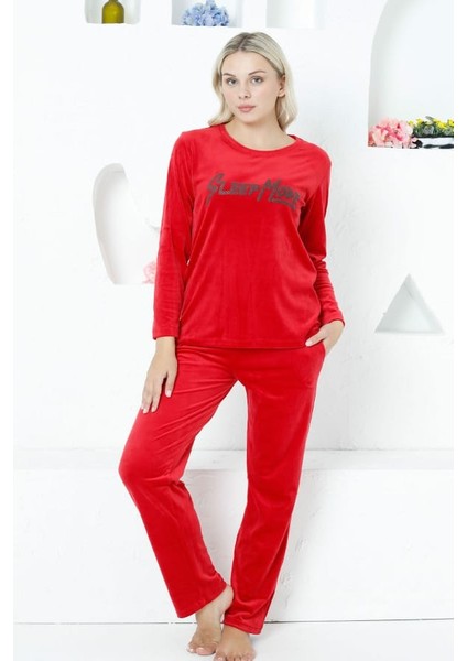 Kadın Pijama Takımı Kadife indirimleri