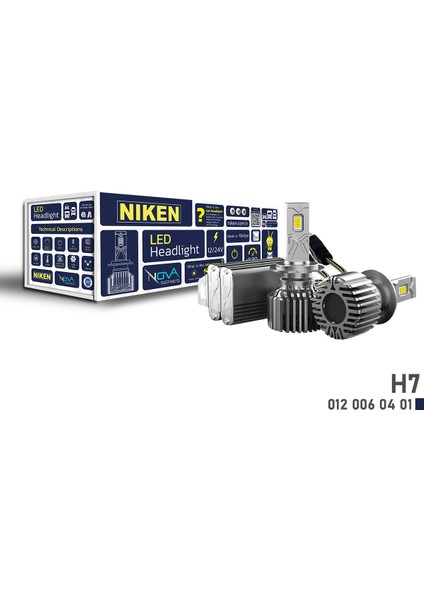 Xenon Nova Serisi (H7) 90W 24.000 LÜMEN