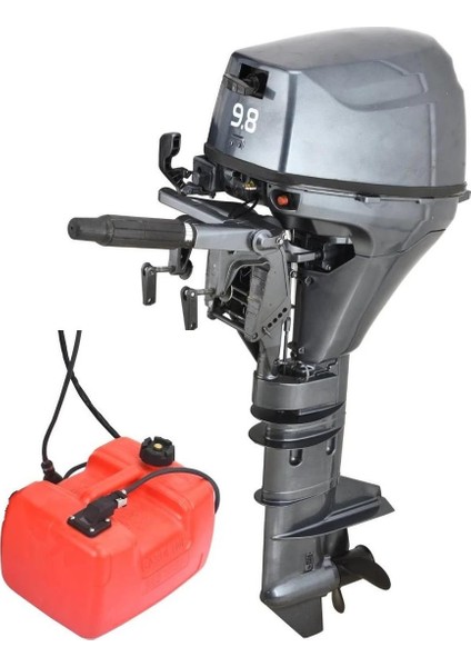 TK098-L 4 Zamanlı Uzun Şaft Bot Motoru 9.8 Hp
