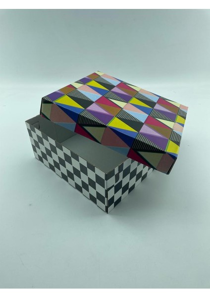 23X23X10 Hediyelik Kutu Kraft Kutu Karton Kutu Yılbaşı Kutusu Pasta Kutusu Kargo Kutusu (10 Adet)