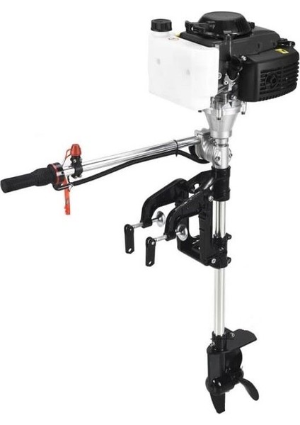 TK144FCA 4 Hp 4 Zamanlı Kısa Şaft Dıştan Takma Tatlı ve Tuzlu Su Motoru