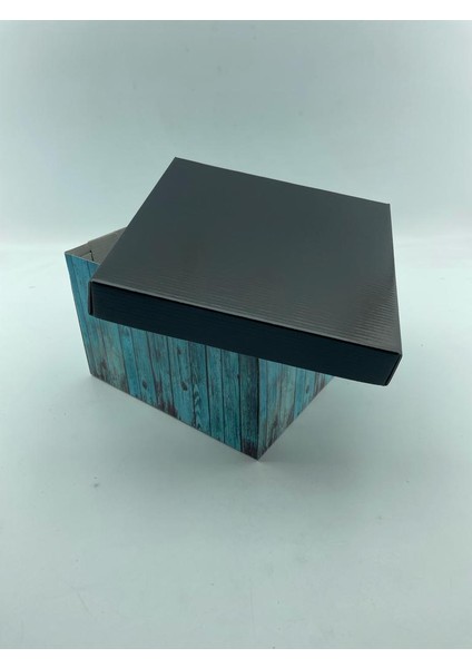 23X23X15 Hediyelik Kutu Kraft Kutu Karton Kutu Yılbaşı Kutusu Pasta Kutusu Balon Kutusu (5 Adet)